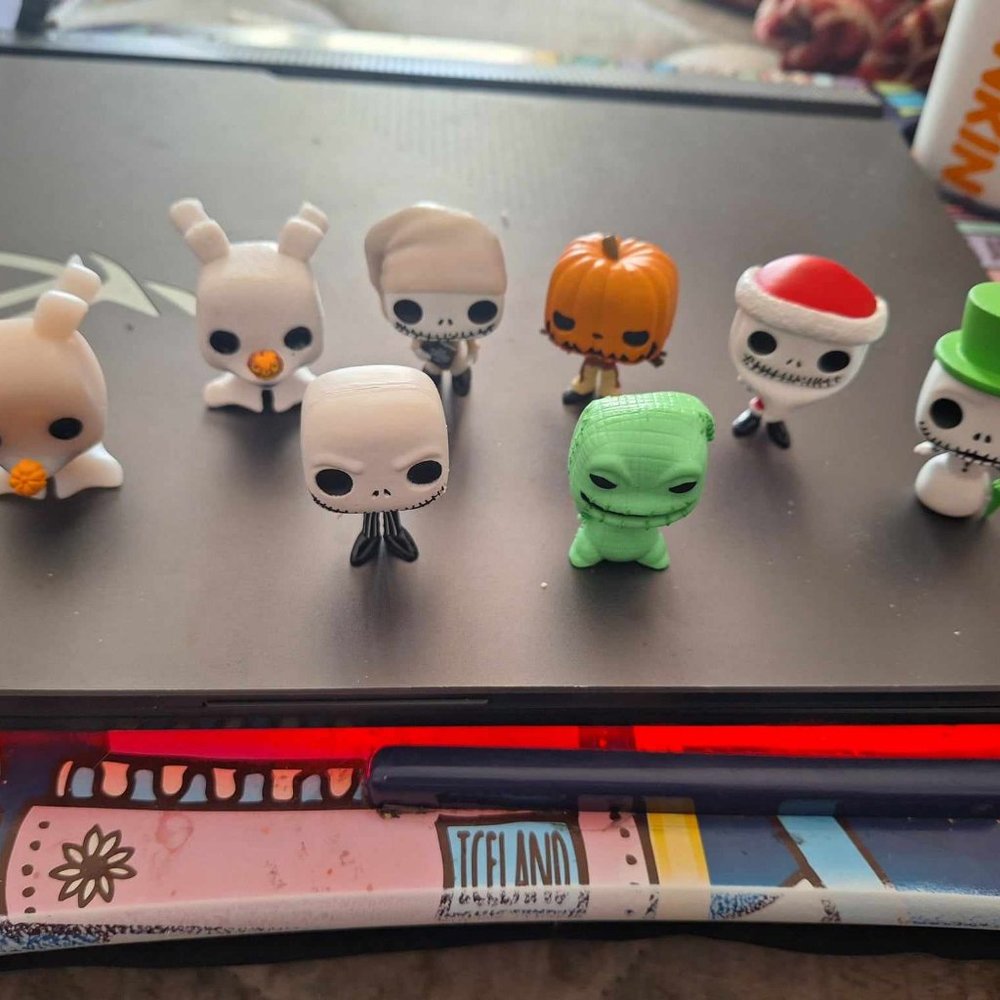 Eight Nightmare before X-mas Mini's